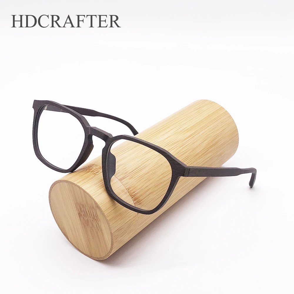 HDCRAFTER оправа для очков с прозрачными линзами Мужская деревянная винтажная