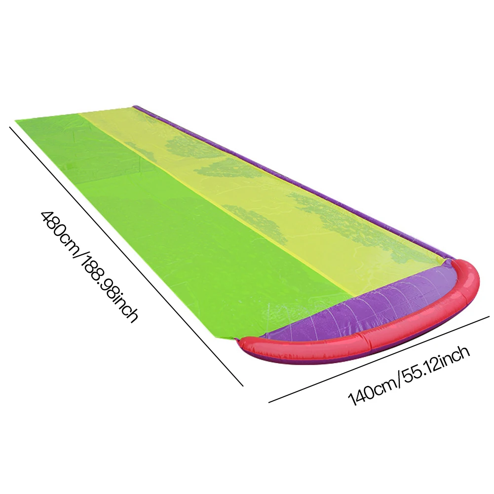 

Giant Surf Water Slide Outdoor Garden Racing Lawn Water Slide Spray Water Summer Swimming Educational Water Slide Toys