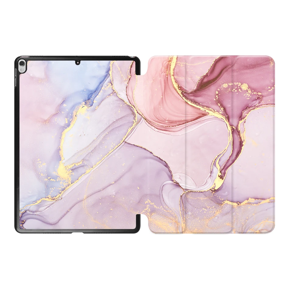 MTT из искусственной кожи чехол для iPad Air 3-го поколения 10,5 дюймов Тонкий флип смарт-чехол для iPad Pro 10,5 чехол для планшета с рисунком - Цвет: IP14