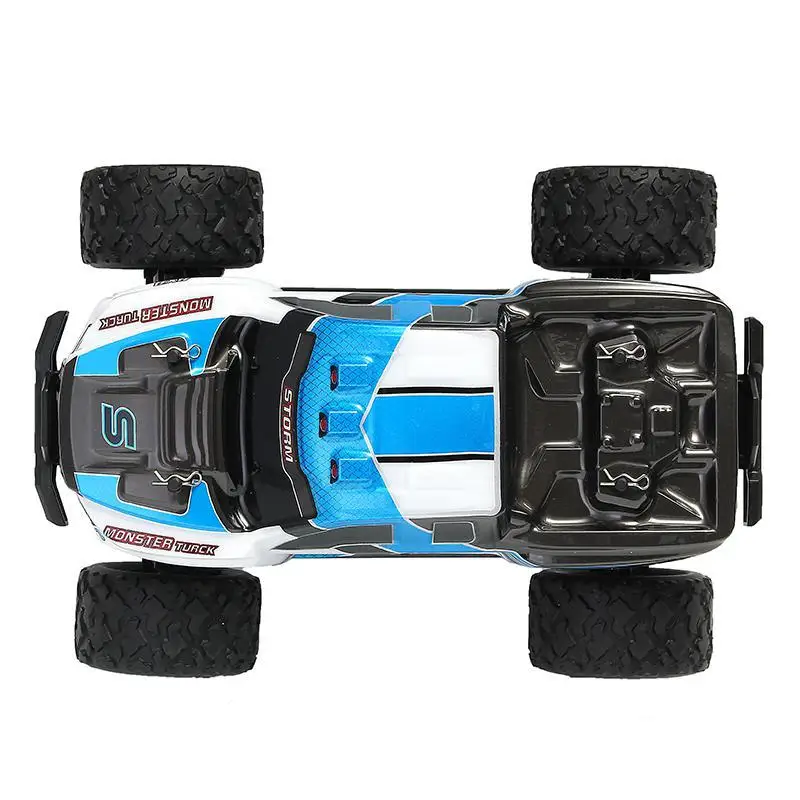 Coche de carreras a Control remoto para ni&ntilde;os, juguete de veh&iacute;culo de carreras todoterreno, de alta velocidad, Pies Grandes, HS 18301/18302 1/18 2,4G 4WD 40 + MPH-3
