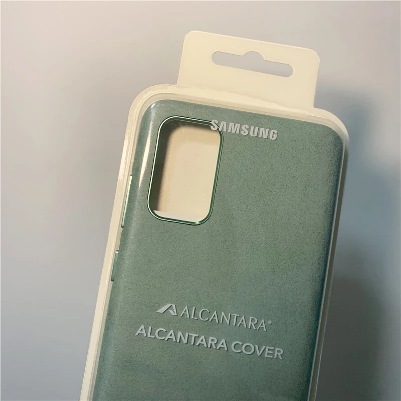 100% Original Samsung Galaxy S20 PLUS Ultra 5G for Alcantara Case cover leather luxury premium Anti-Fall EF-XG986 | Мобильные