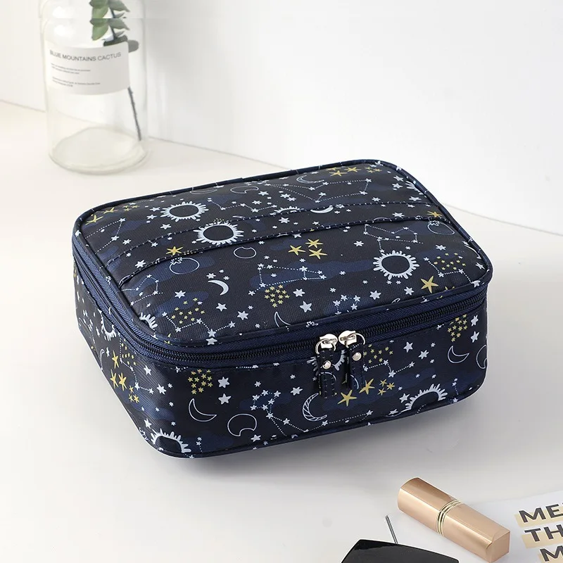 Дорожный Чехол для макияжа косметический органайзер переносная сумка хранения |