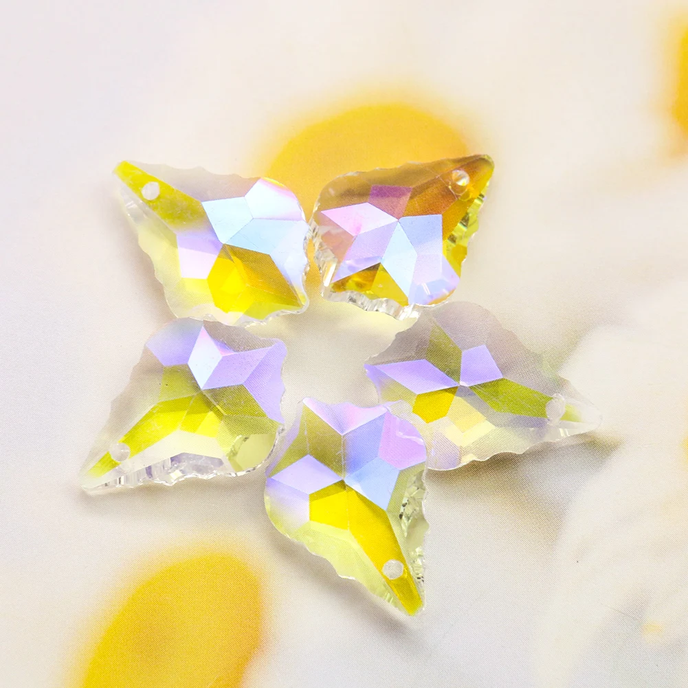 

5 шт., хрустальная люстра с ромбовидной призмой, 20 мм