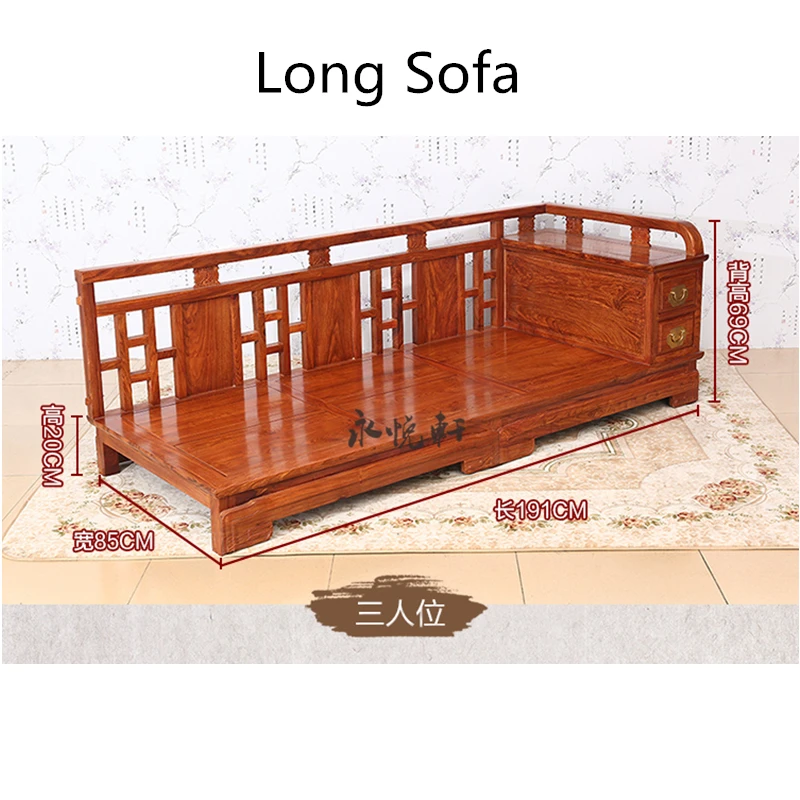 Дерево Китай Бесплатная доставка Неоклассическое futon diseno диван-кровать divano