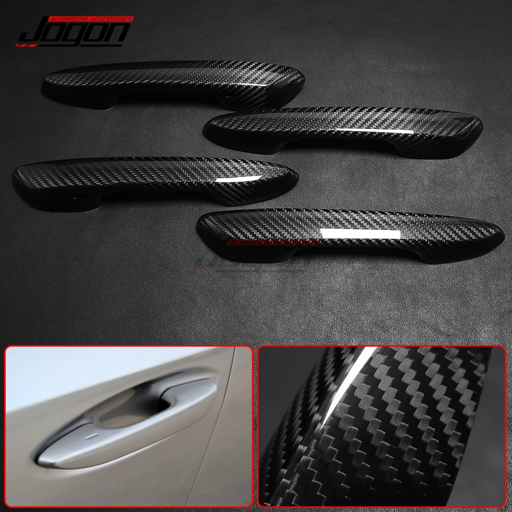 Накладка на дверную ручку из настоящего углеродного волокна для LEXUS UX ZA10 UX200 UX250H ES