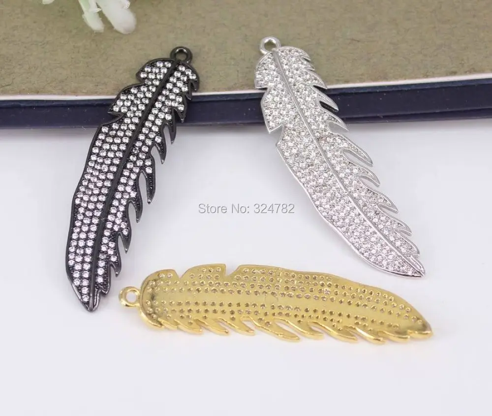 5 шт. металлические медные кубические циркониевые бусины с подвеской в виде