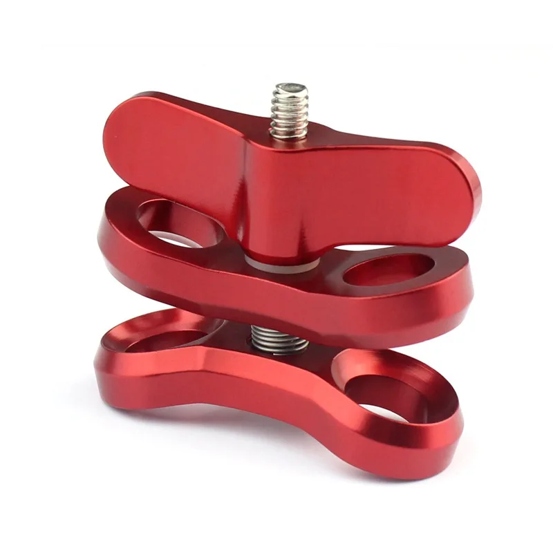 Аксессуары для камеры дайвинга с шаровым зажимом-бабочкой и зажимом из алюминия