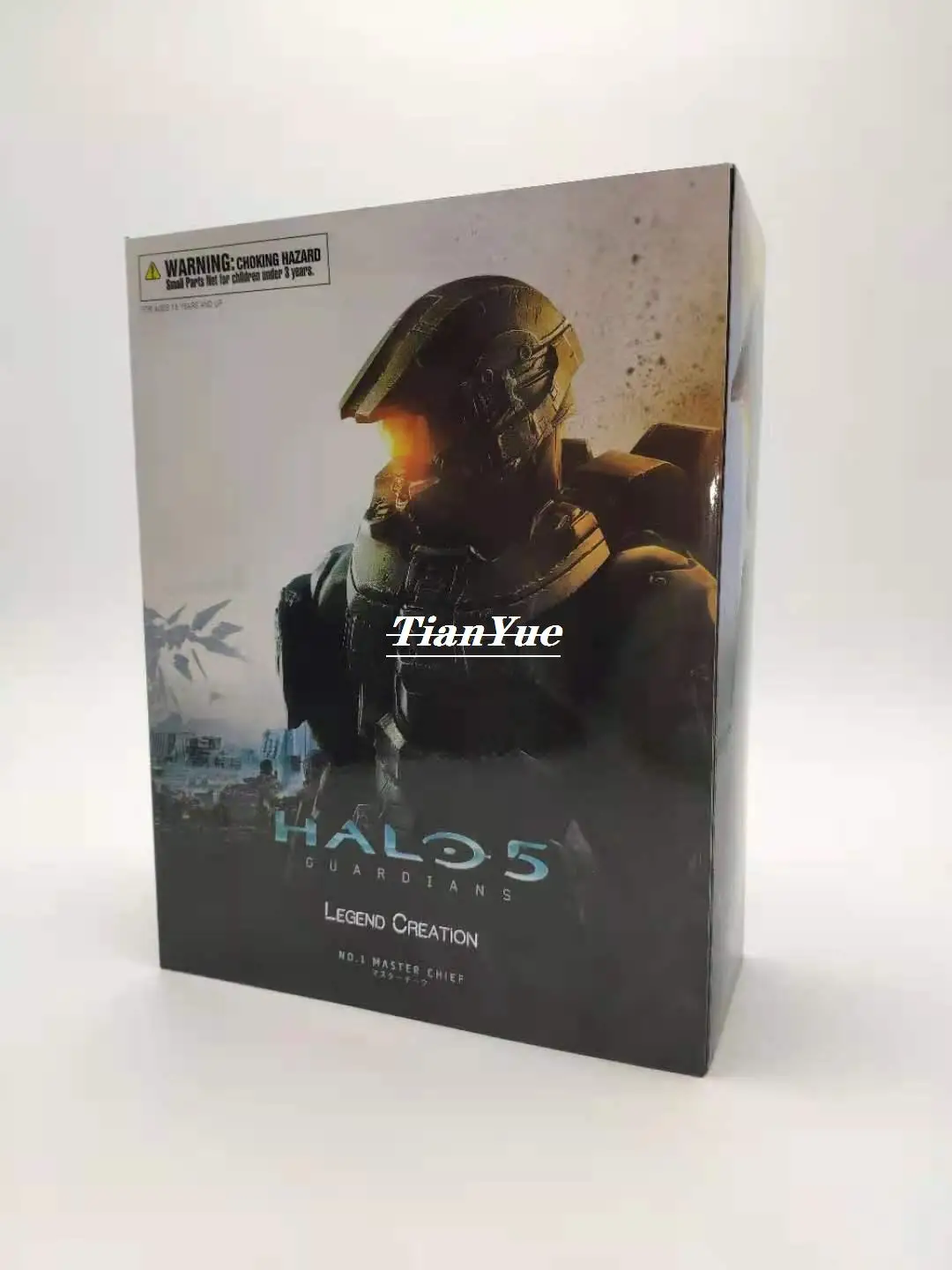 

Экшн-фигурка из игры в искусство Halo 5 стражи Голубая Команда Мастер Шеф John117 декоративная модель 26 см