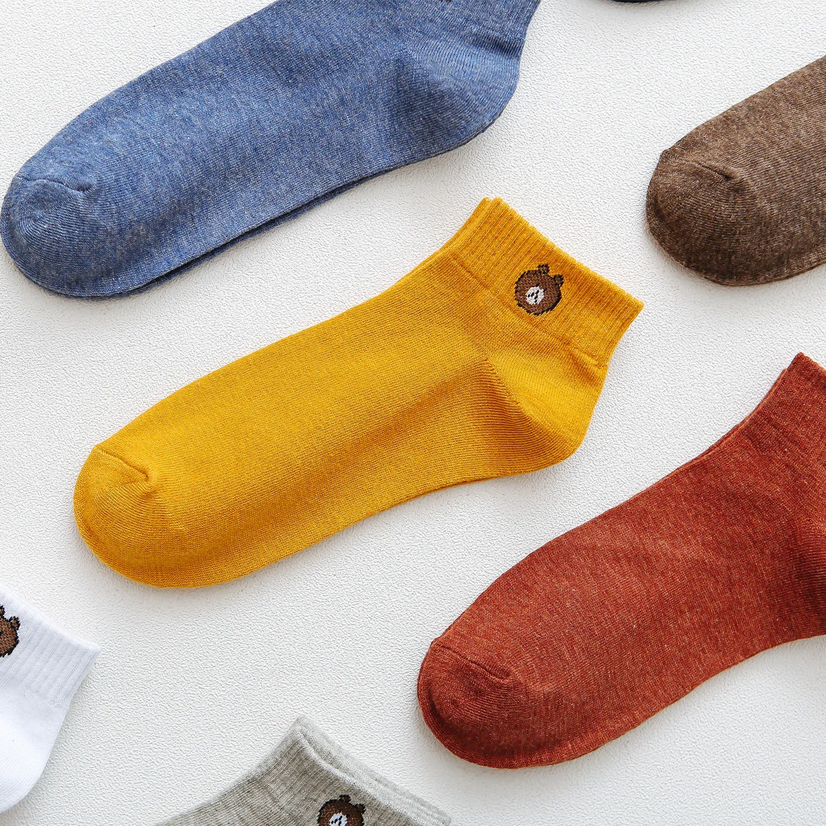 1 пара детских хлопковых колготок сезон весна лето медведя короткие женские