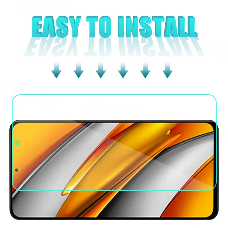 

Tempered Glass For Xiaomi Mi A3 A2 Lite A1 Protective Glass For Xiaomi Poco F2 Pro F3 F1 Lens Glass Safety Film Full Protector