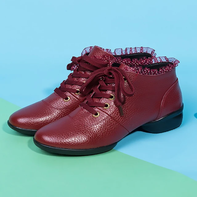 Латинская танцевальная обувь из натуральной кожи для женщин и девочек BallroomTango