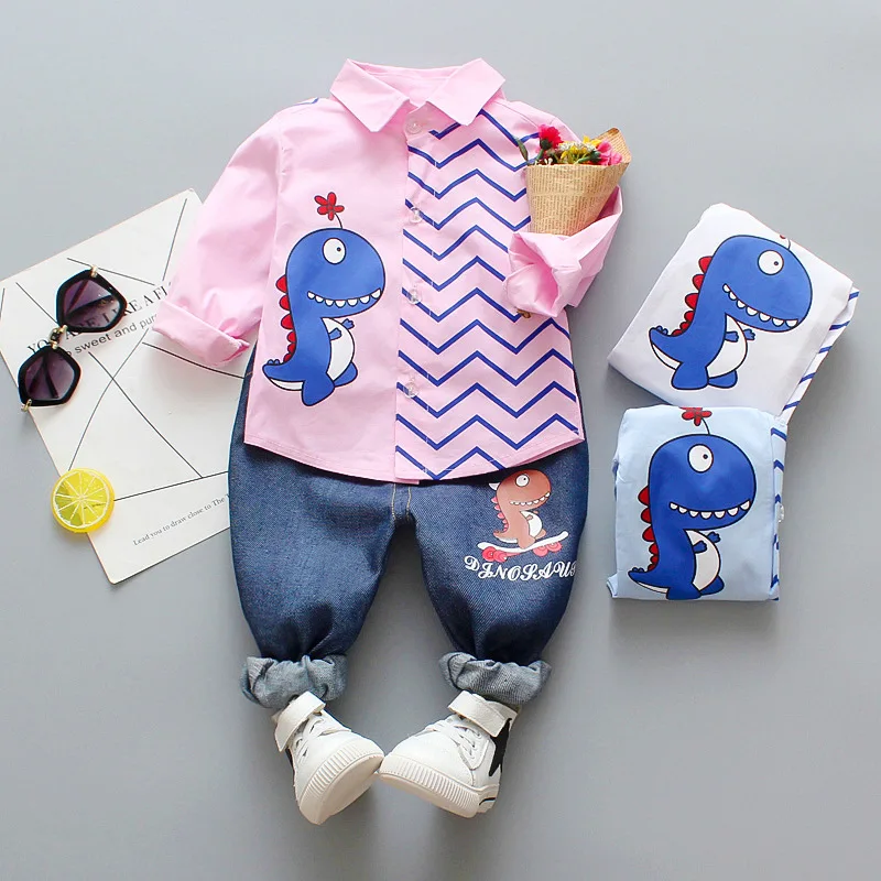 Комплекты одежды для маленьких мальчиков весенне-осенние спортивные костюмы