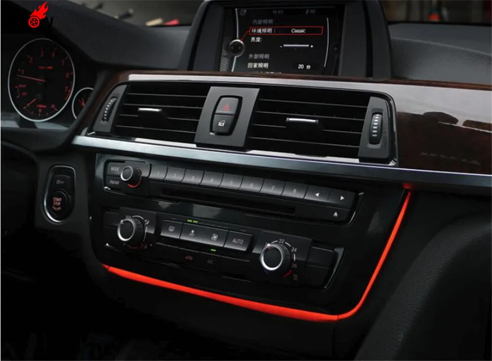 Двухцветный СВЕТОДИОДНЫЙ переменный/радиопередатчик с подсветкой для BMW 3 4 GT