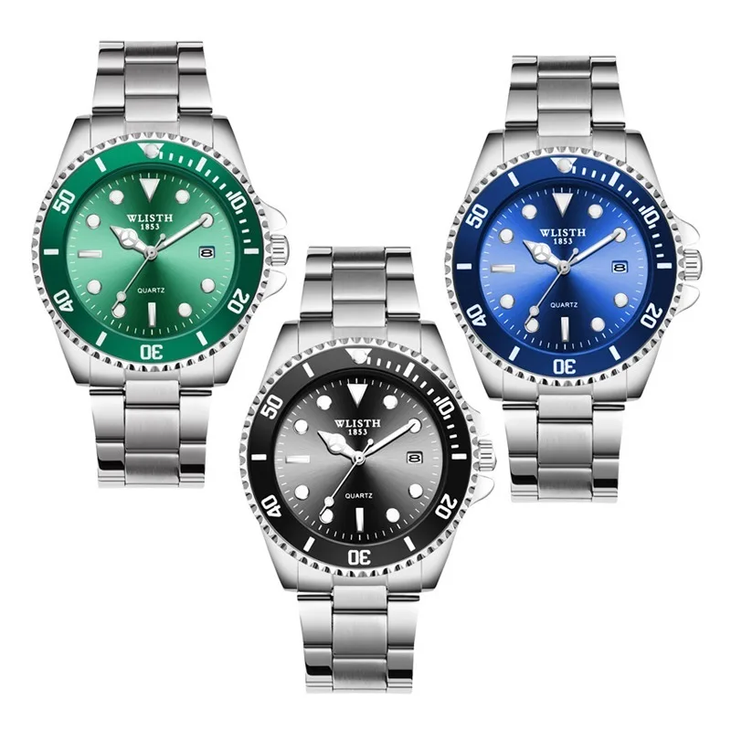 

Mens Watches Casual Quartz Watches Men Stainless Steel Ananke Top Brand Luxury Waterproof Masculino Esportivo Gift Clock