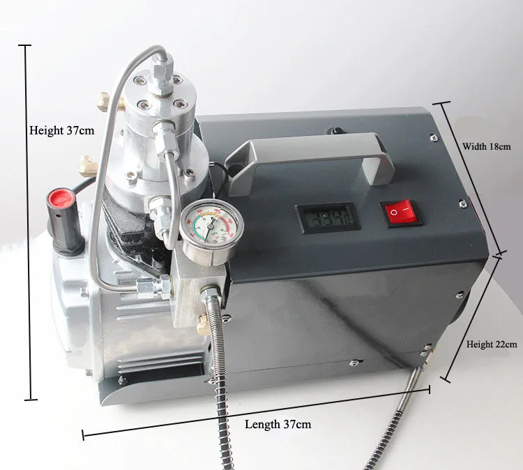 Verkauf 4500psi Pcp Luft Kompressor Scuba Tauchen Ausrüstung