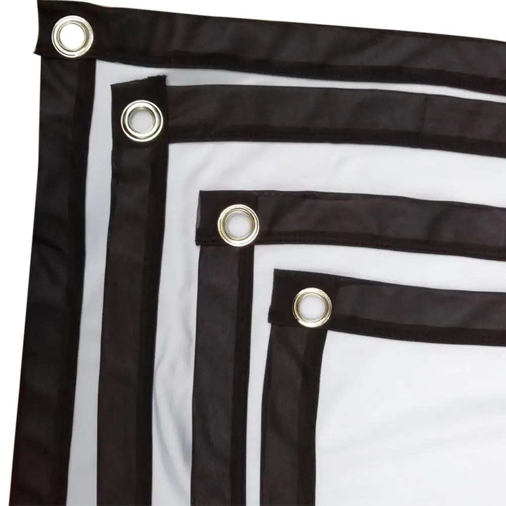 Экран для проектора 16:9 дюймов портативный кино с защитой от сгибов дома офиса