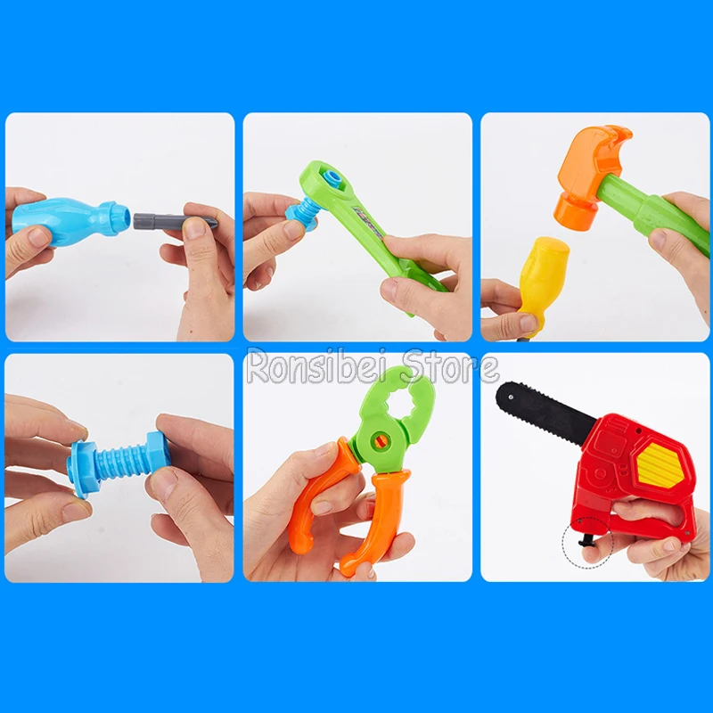 8-11 шт. детский инструмент для ремонта цепной пилы | Игрушки и хобби