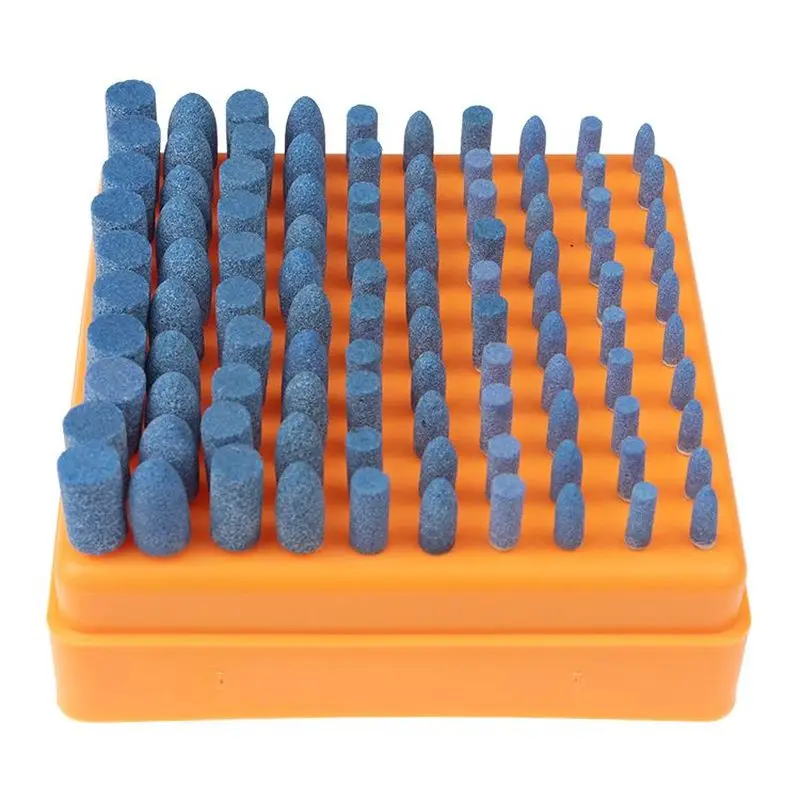 100 шт микс Форма синий корунд недостаточно совершенная Шлифовка с помощью колесо