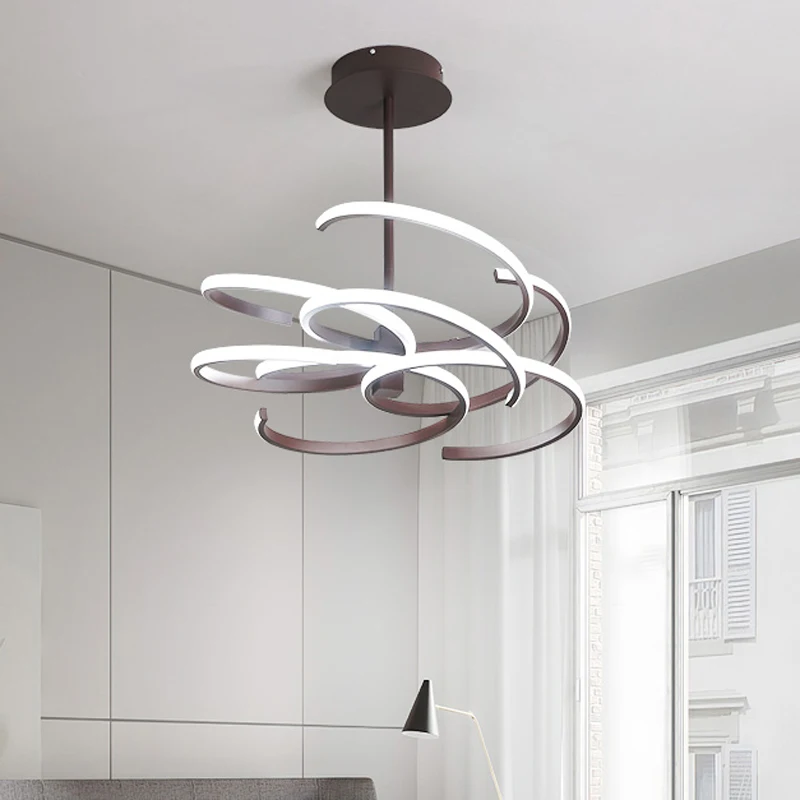 

Нордические светодиодсветодиодный подвесные светильники, простые современные креативные минималистичные светильники для гостиной, спаль...