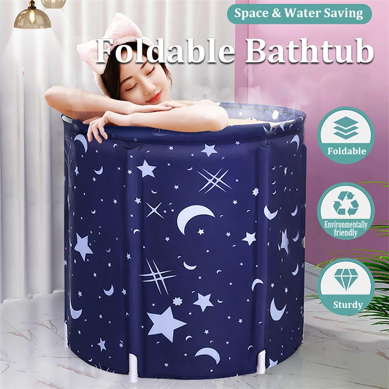 portable bathtub folding bath bucket thicken shower barrel large adult tub baby swimming pool insulation family bathroom spa tub free global shipping