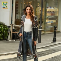 cgyy 2021 womens winter fashion casual loose sweater female autumn spring cardigan single breasted puff hooded coat plus size