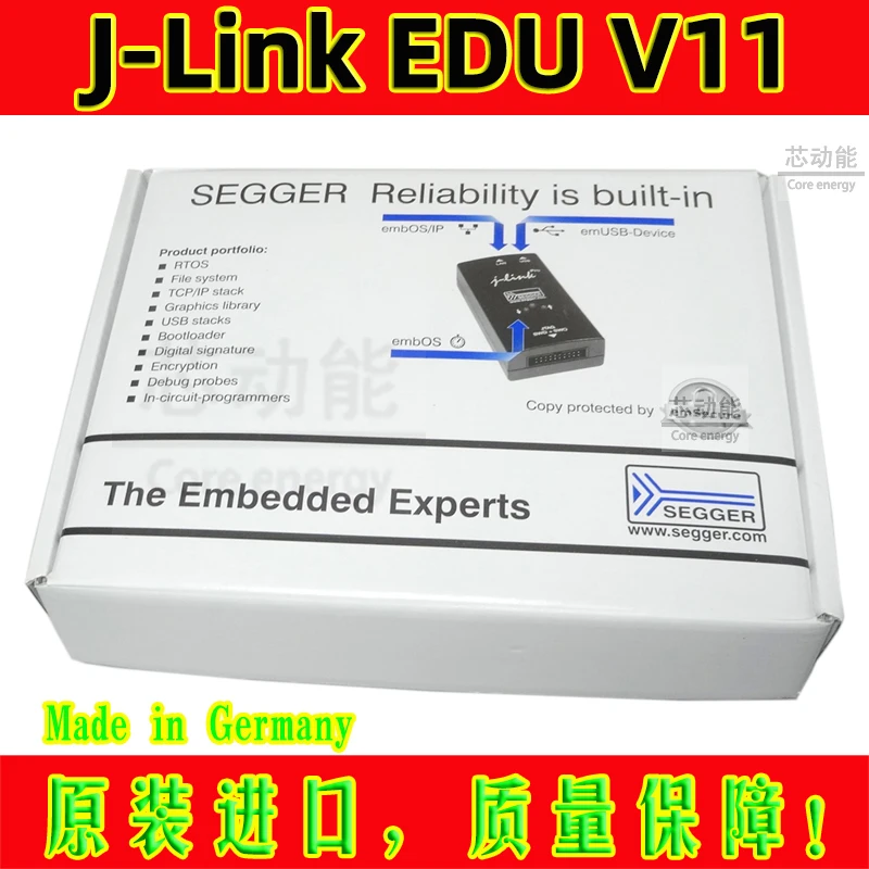 Original JLINK V10 V11 V9 Upgraded J-link Edu Arm STM32 Segger Simulator