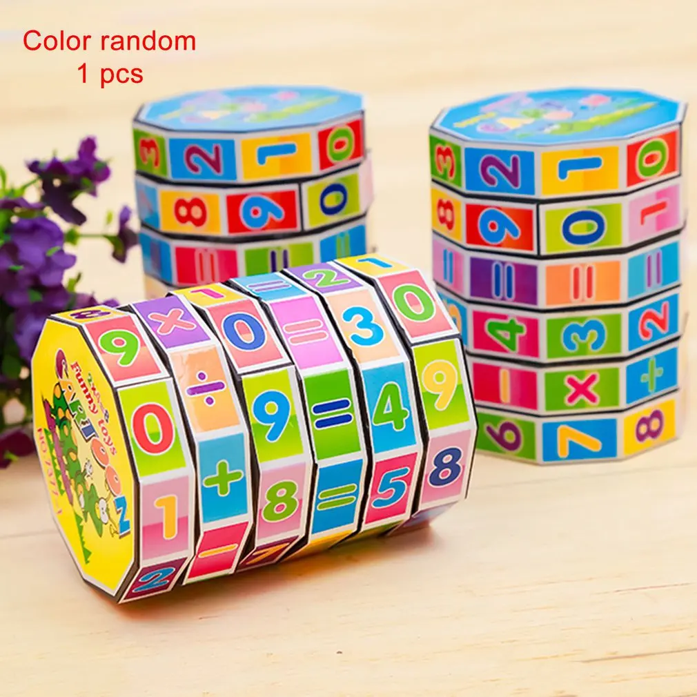 

2020 New Numbers Magic Cube Toy Arrival Slide puzzles Mathematics Children Kids Learning and Educational Toys Puzzle Game Gift