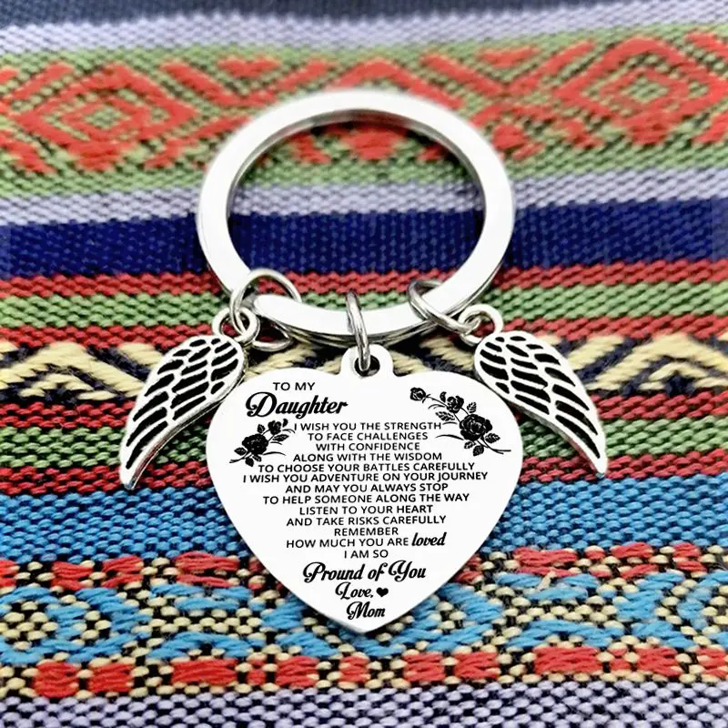 Украшение из нержавеющей стали с изображением крыльев Ангела|Брелоки| |