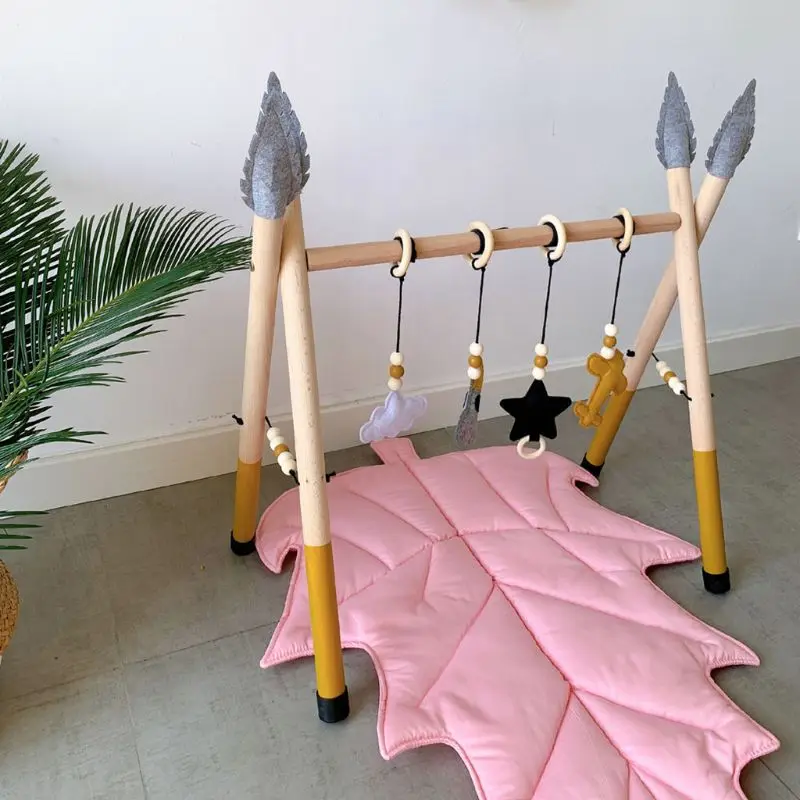 

Baby Game Blanket Tree Leaves Floor Carpet Soft Cotton Climbing Pad Play Mat