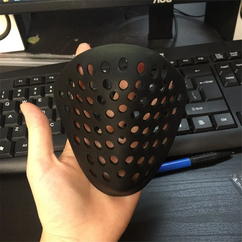 Черная красная силиконовая маска реквизит для косплея лица | Тематическая одежда