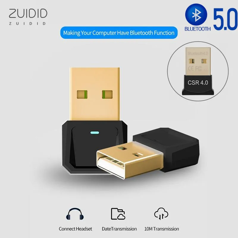 

2 Types Bluetooth 4/5.0 Receiver Transmitter Wireless Audio Adapter For Desktop Computer Mouse Keyboard Speaker Printer