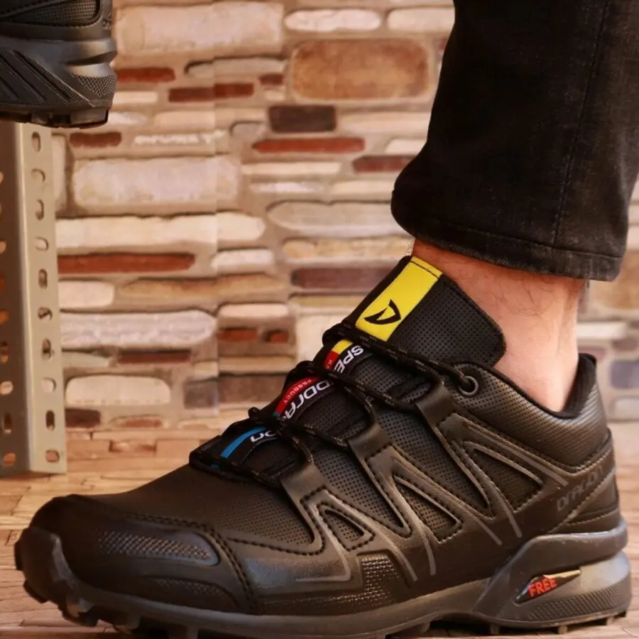 

Ayakkabix 66 Winter Sports Shoes Covered Non-Slip Sole Black Black