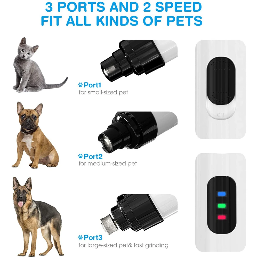 

Dog Nail Grinder Professional Pet Cat Dog Nail Clipper Cutter Stainless Steel Grooming Scissors Clippers Claw Nail Scissors