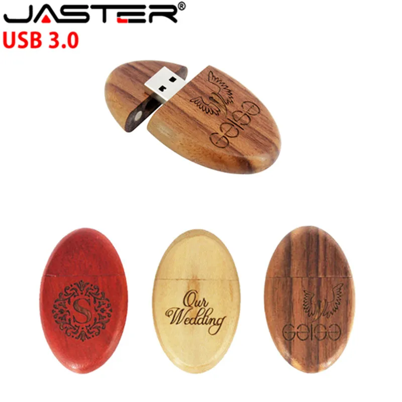 JASTER USB 3 0 под заказ логотип деревянное Сердце Usb 2 карта памяти Флеш накопитель 8 ГБ