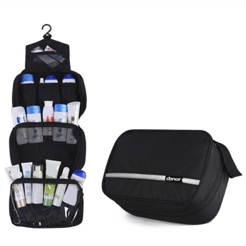 

Hanging Toiletry Bag Travel Toiletry Wash Organizer Kit for Men Women Cosmetics Make Up Sturdy Hanging Hook Shower Bags