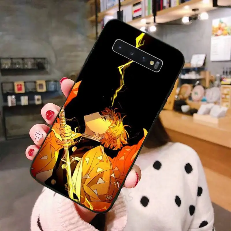 

Anime Demon Slayer Kimetsu no Yaiba Phone Case For Samsung Galaxy S8 S9 S10 Plus Lite S10E Note 3 4 5 6 7 8 9 10 Pro cover