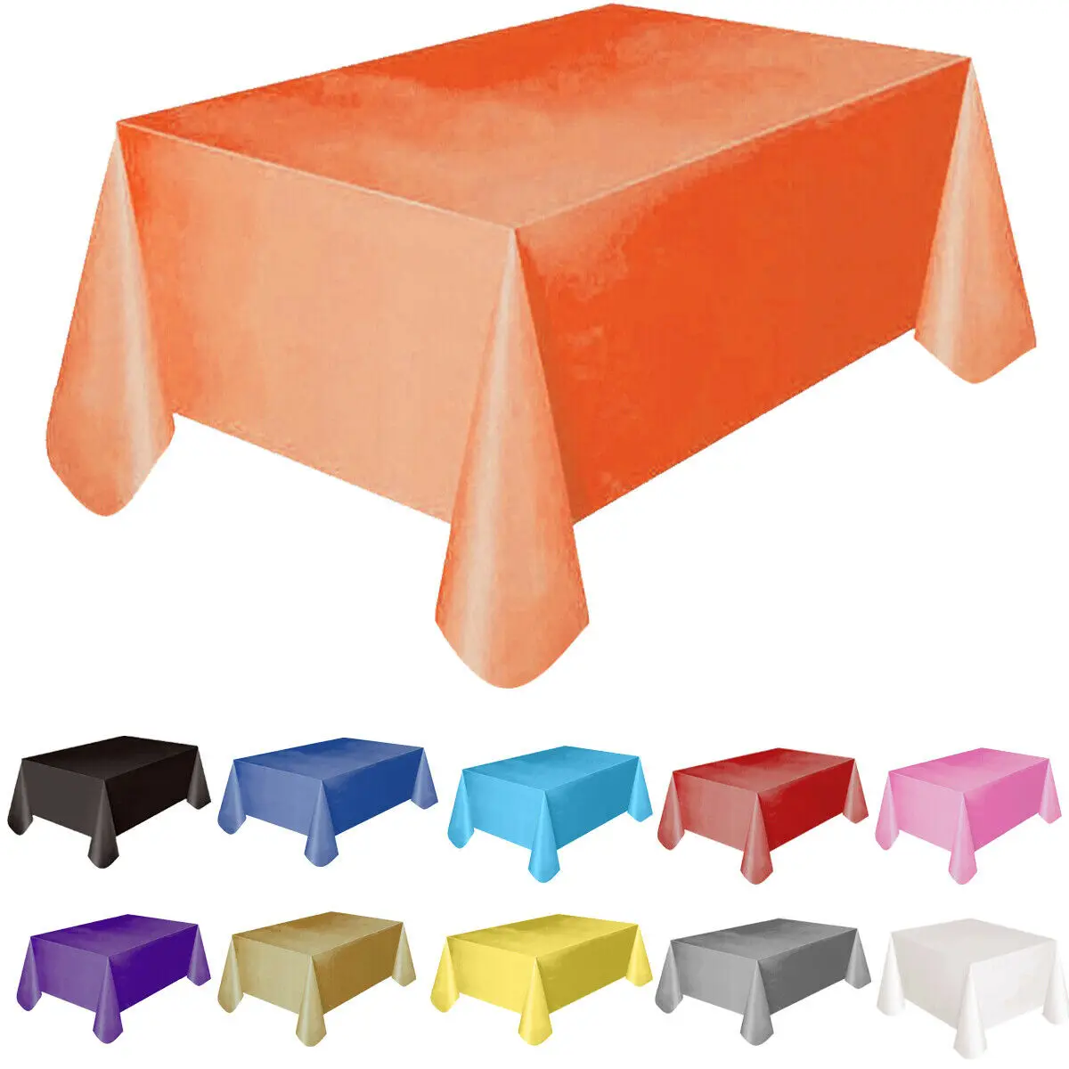 1 шт. пластиковая скатерть для стола 11 цветов|Настольные дорожки| |