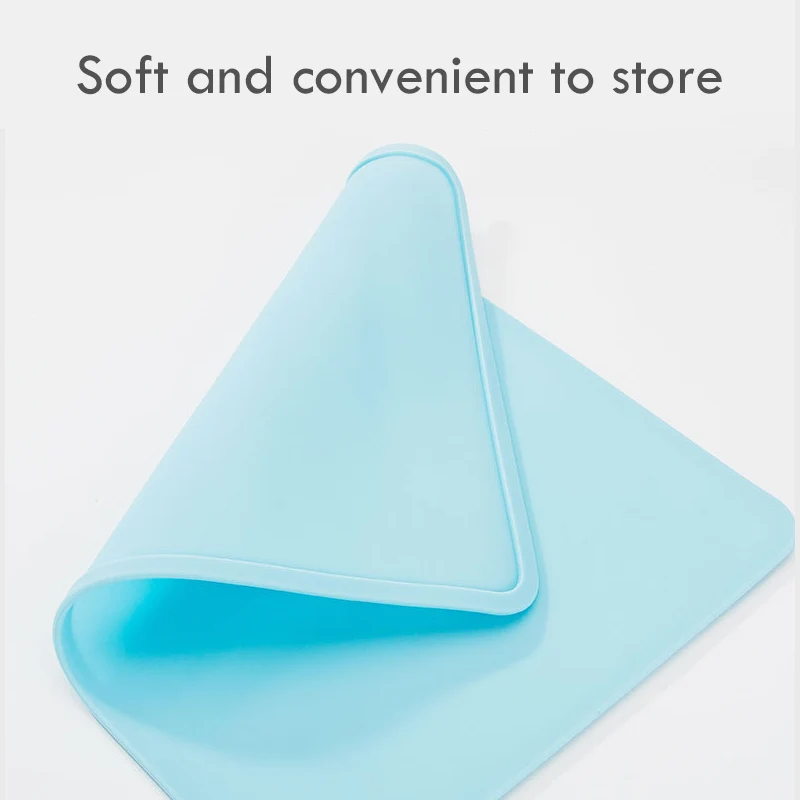 Силиконовый коврик для кормления собак и кошек нескользящий домашних животных