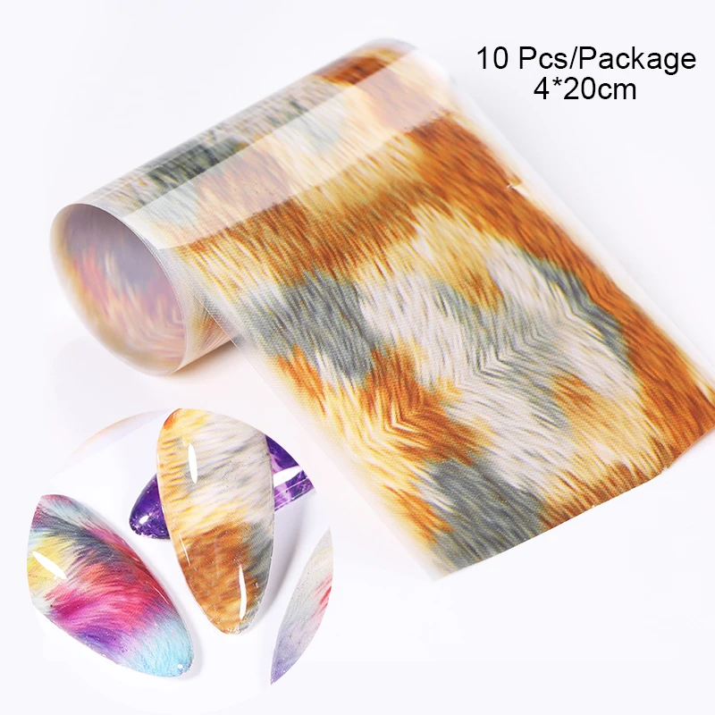 10 шт. наклейки для дизайна ногтей | Красота и здоровье