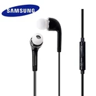Наушники для смартфонов Samsung, наушники-вкладыши 3,5 мм с микрофоном, проводная гарнитура для Samsung Galaxy S4 S8 S9 S10