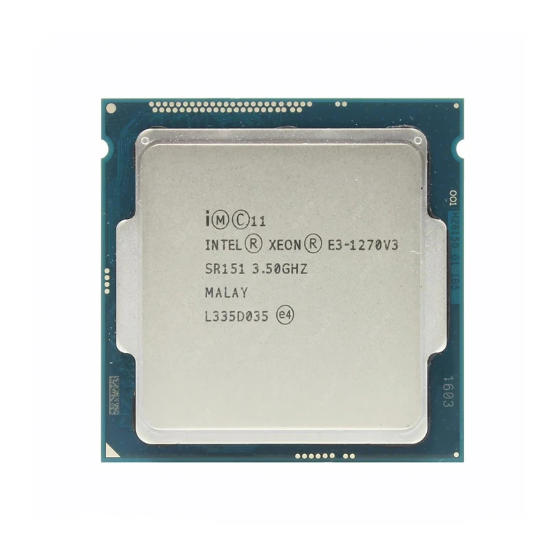 Процессор Intel Xeon E3 1270 V3 3 5 ГГц LGA 1150 8 Мб четырехъядерный ЦПУ процессор
