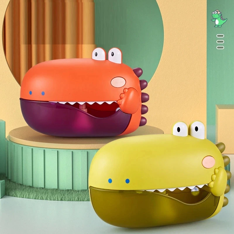 

Baby Shower Water Spray Animal Toy Children Infants Playing Water Electric Bath Toy Dinosaur Bubble Machine Music