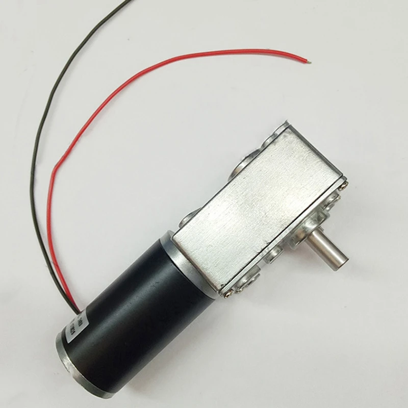 24V DC червь Шестерни редуктор мощный двигатель с высоким крутящим моментом