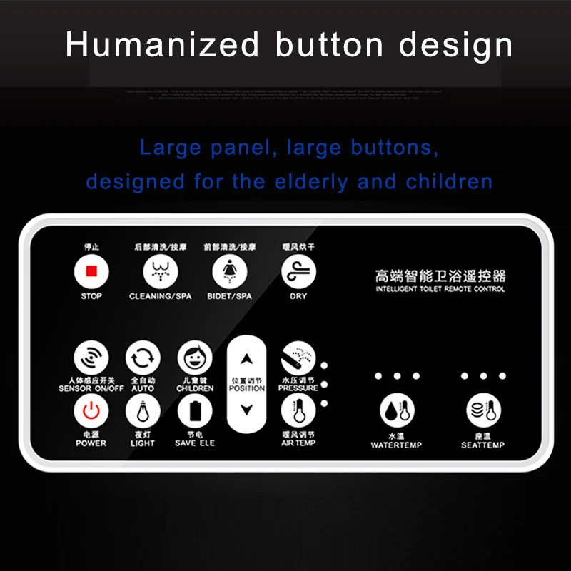 Умное сиденье для унитаза Wetips тихие сиденья туалета массажное спа биде |