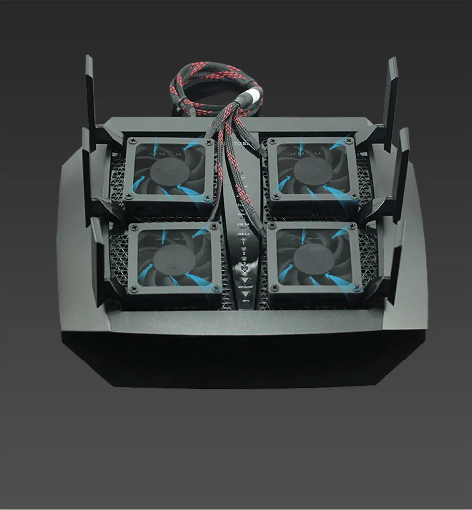 R8000 вентилятор радиатора Nighthawk X6 R7900P ASUS AC5300 маршрутизатор Вентилятор охлаждения