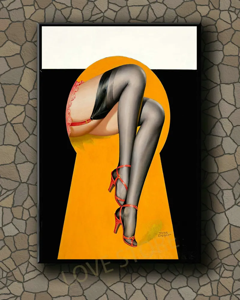 P434 винтажный красивый постер для девочек Классическая картина 578 шелковая ткань постер Искусство Декор внутренняя Окраска Подарок