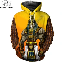 egyptian horus god 3d all over printed mens autumn hoodie sweatshirt unisex casual streetwear zip hoodies jacket pullover kj667