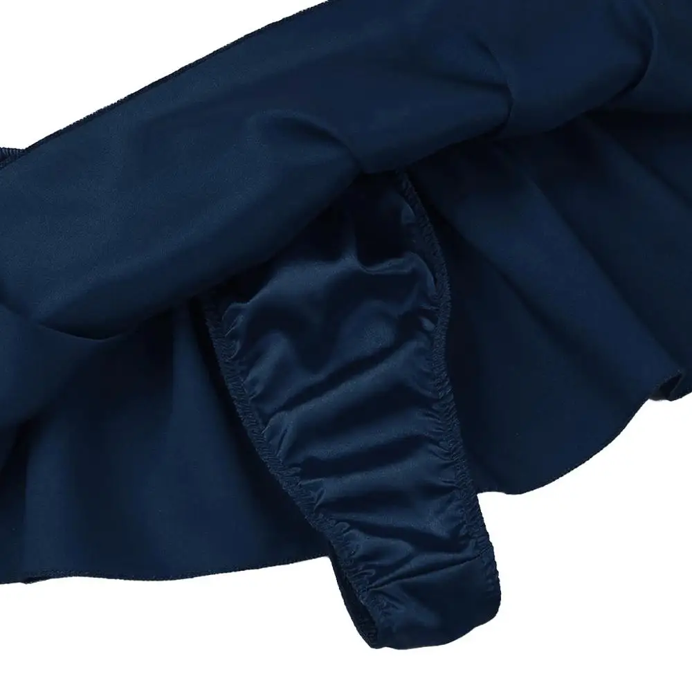 FEESHOW мужское мягкое нижнее бельё Трусы стринги для геев сексуальные мужские