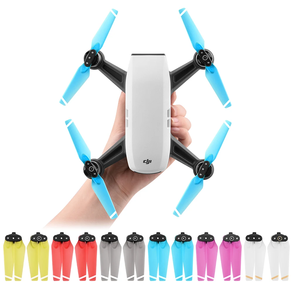 4 шт. пропеллеры для DJI Spark Drone 4730 быстросъемные Запасные детали цветной сменный