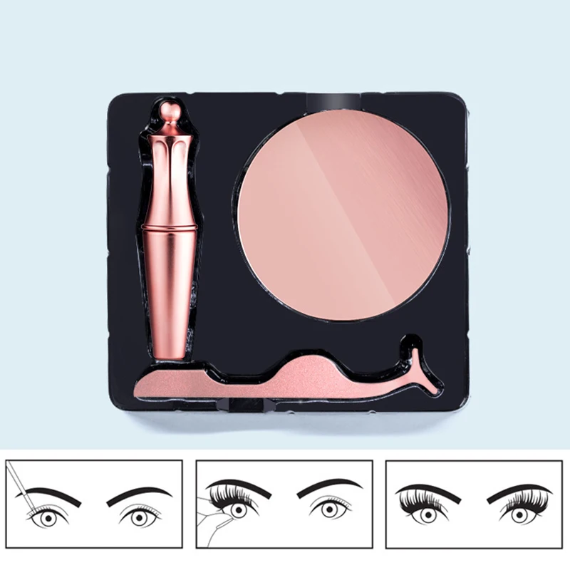 Лучшие продажи Магнитный жидкая подводка для глаз с магнитные накладные 3D